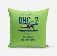 Thumbnail for DHC-2 Beaver Mk I design on light green pillow