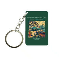 Thumbnail for VINTAGE G4341 - The Monastery Ledge Strip - Designed Key Chain design on darkgreen