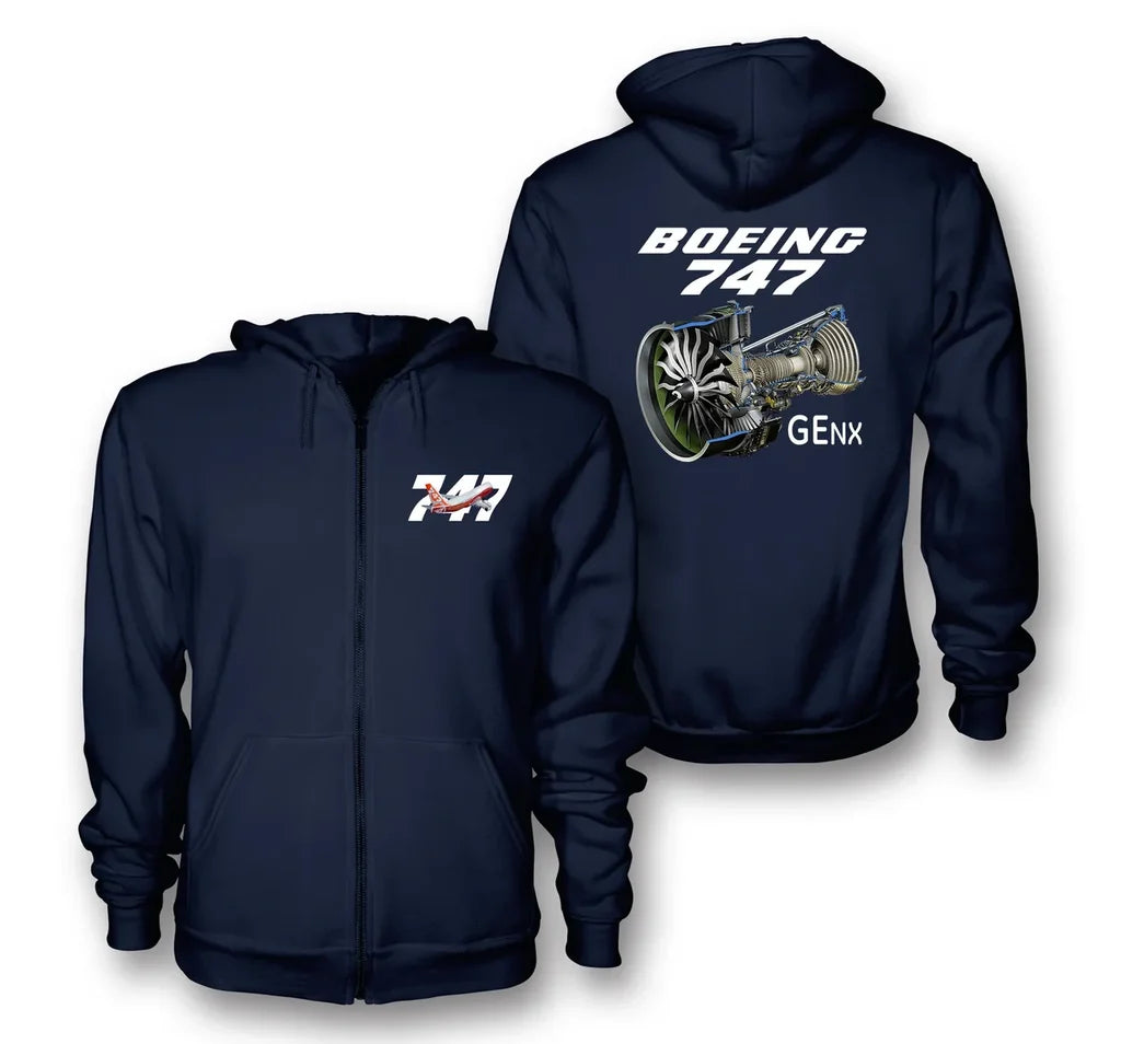 Customisable Boeing 747 Hoodie - view 4