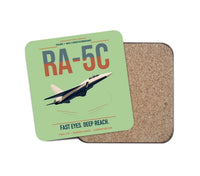 Thumbnail for RA-5C Vigilante design on light green 1 piece coaster