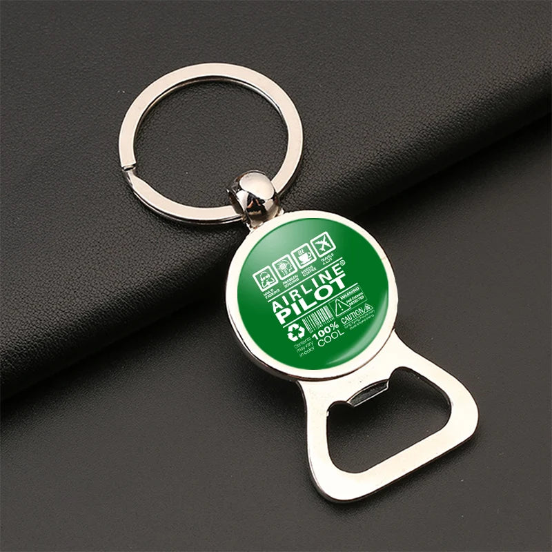 Airline Pilot Label Key Chain - view 4