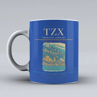 Thumbnail for Airport TZX Mug design on blue trabzon