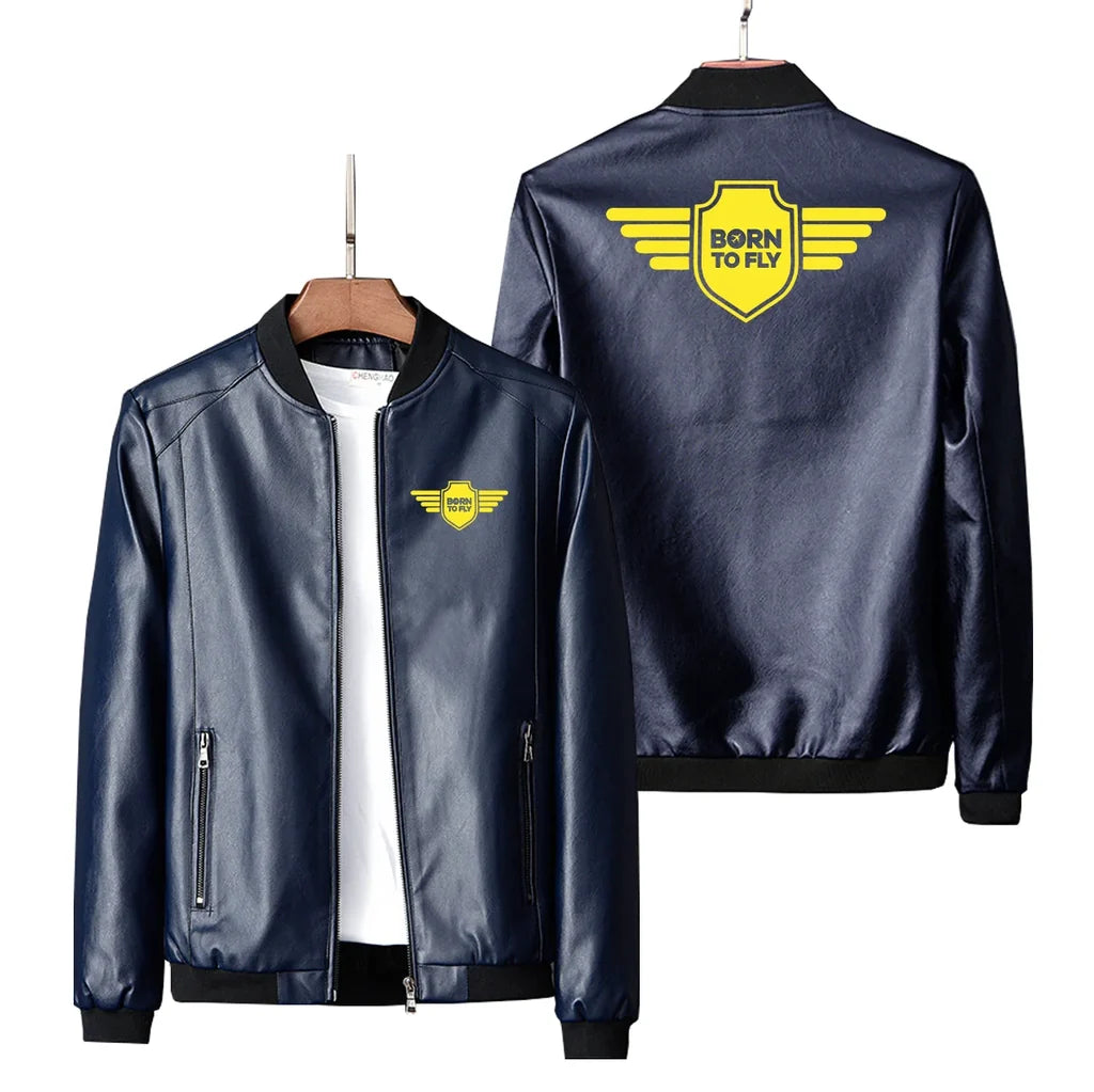 Born to Fly Leather Jacket - view 4