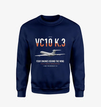 Thumbnail for Vickers VC10 K.3 design on navy blue sweatshirt