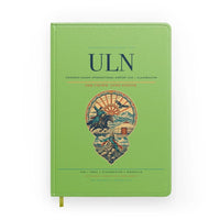 Thumbnail for Chinggis Khaan International Airport (ULN) design on light green notebook
