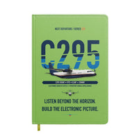 Thumbnail for Airbus C295 SIGINT design on light green notebook
