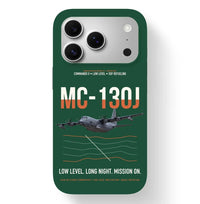 Thumbnail for MC-130J COMMANDO II design on dark green magsafe iphone case, for iPhone 17 Pro