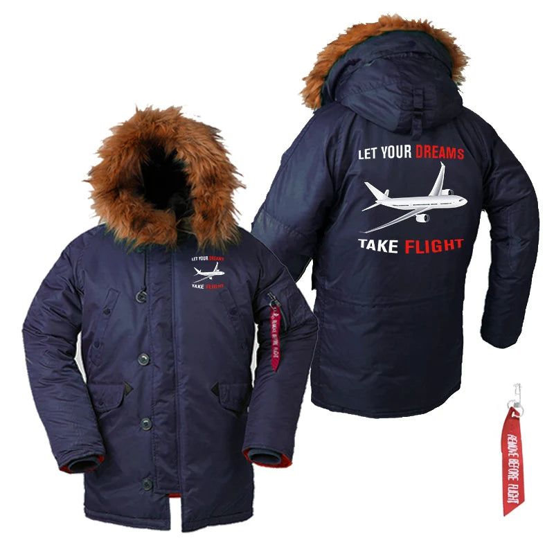 Let Your Dreams Take Flight Bomber Jacket - view 4