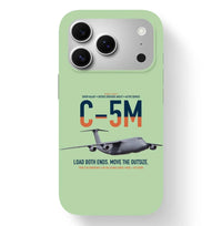 Thumbnail for C-5M Super Galaxy design on light green magsafe iphone case, for iPhone 17 Pro