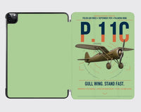 Thumbnail for PZL P.11c design on light green ipad tablet case