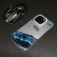 Thumbnail for Aurora Snow Mountain Snow Mountain iPhone Case - view 4