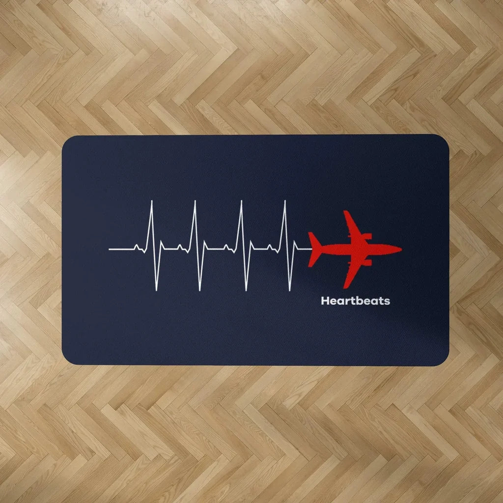 Aviation Heartbeats Floor Mat - view 4