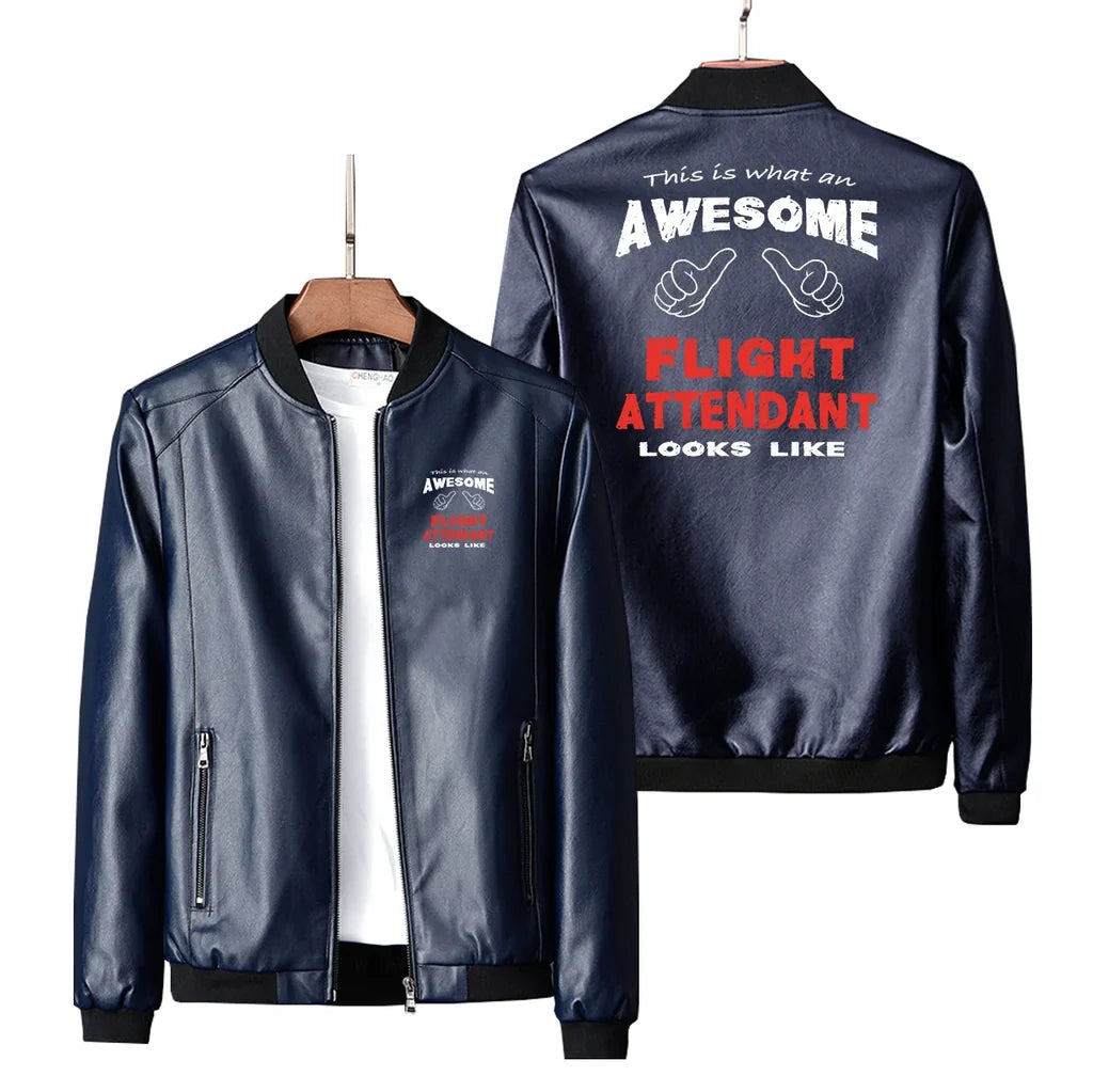 Flight Attendant Leather Jacket - view 4