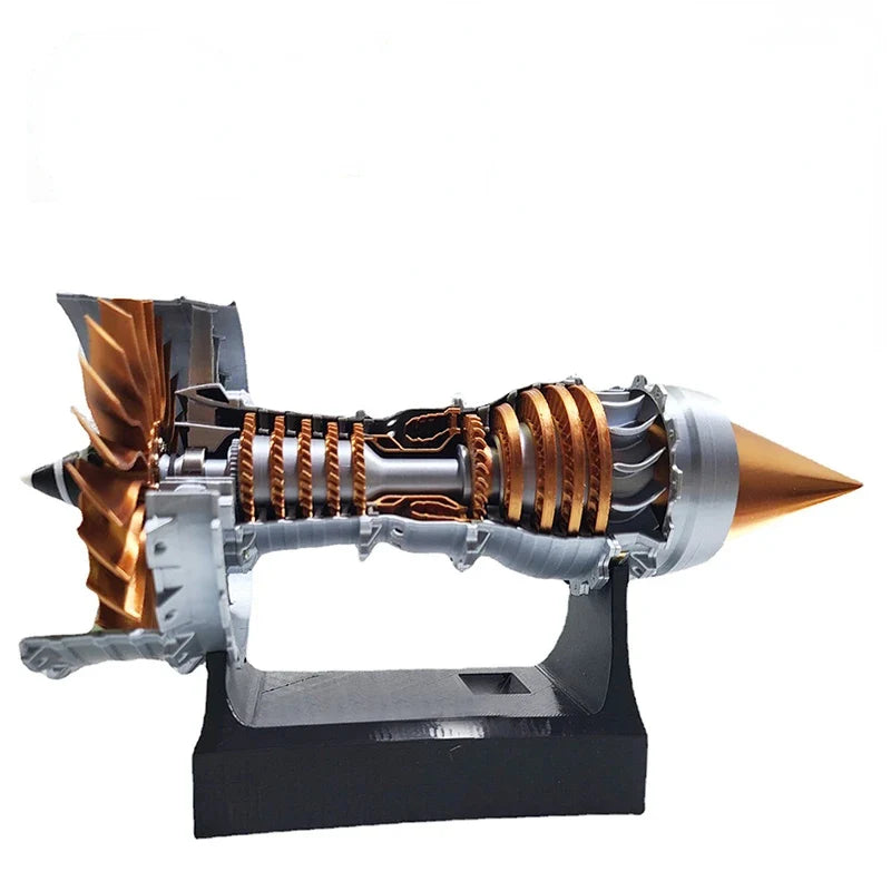 Customisable Airplane Turbine Engine Model - view 4