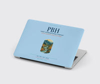 Thumbnail for Paro International Airport (PBH) design on light blue MacBook case