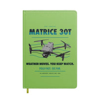 Thumbnail for DJI Matrice 30T design on light green notebook