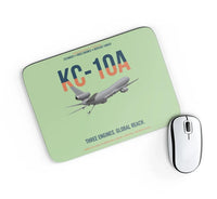 Thumbnail for KC-10A EXTENDER design on light green rectangle mouse pad