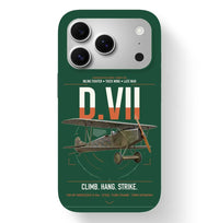 Thumbnail for Fokker D.VII design on dark green magsafe iphone case, for iPhone 17 Pro