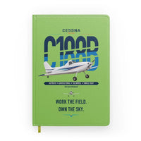 Thumbnail for Cessna A188B AgTruck design on light green notebook