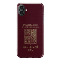 Thumbnail for Czech Republic Passport iPhone Case - view 4