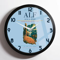 Thumbnail for Alta Airport ALF Wall-Clock Framed - Light Blue