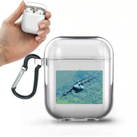 Thumbnail for Cruising Airbus A400M AirPods transparent case - With Buckle