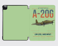 Thumbnail for A-20G Havoc design on light green ipad tablet case