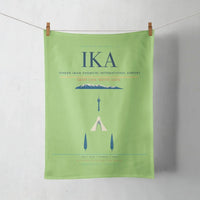 Thumbnail for Tehran Imam Khomeini International Airport (IKA) design on light green towel