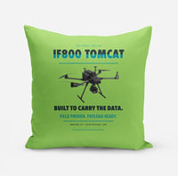 Thumbnail for Inspired Flight IF800 Tomcat design on light green pillow