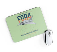 Thumbnail for Eurofighter Typhoon FGR4 design on light green rectangle mouse pad