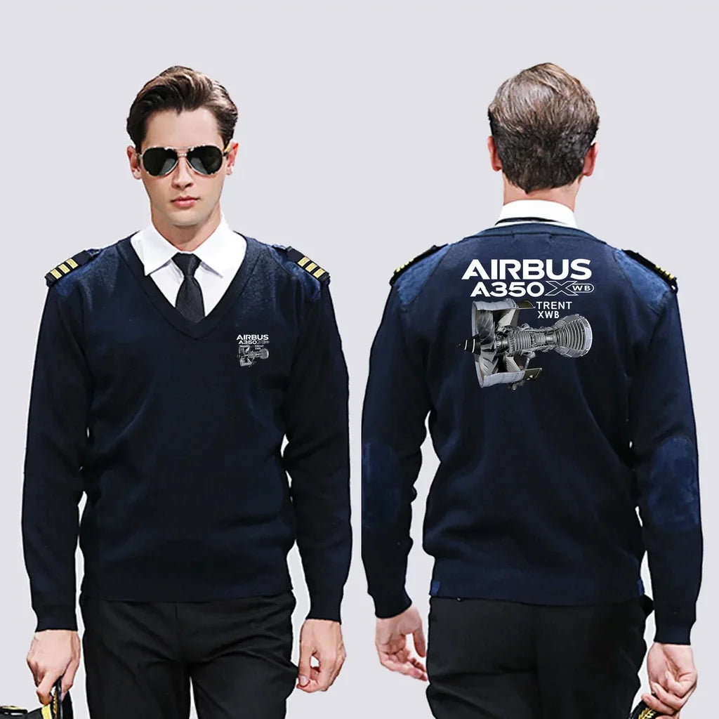 Customisable Airbus A350 Sweater - view 4