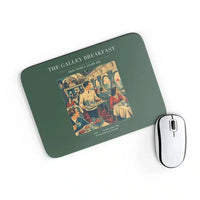 Thumbnail for VINTAGE G4184 - The Galley Breakfast - Designed Mouse Pads design on darkgreen rectangle