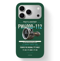Thumbnail for PW4000-112 Case design on dark green iphone case