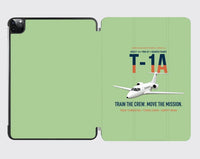 Thumbnail for T-1A Jayhawk Advanced Jet Trainer design on light green ipad tablet case