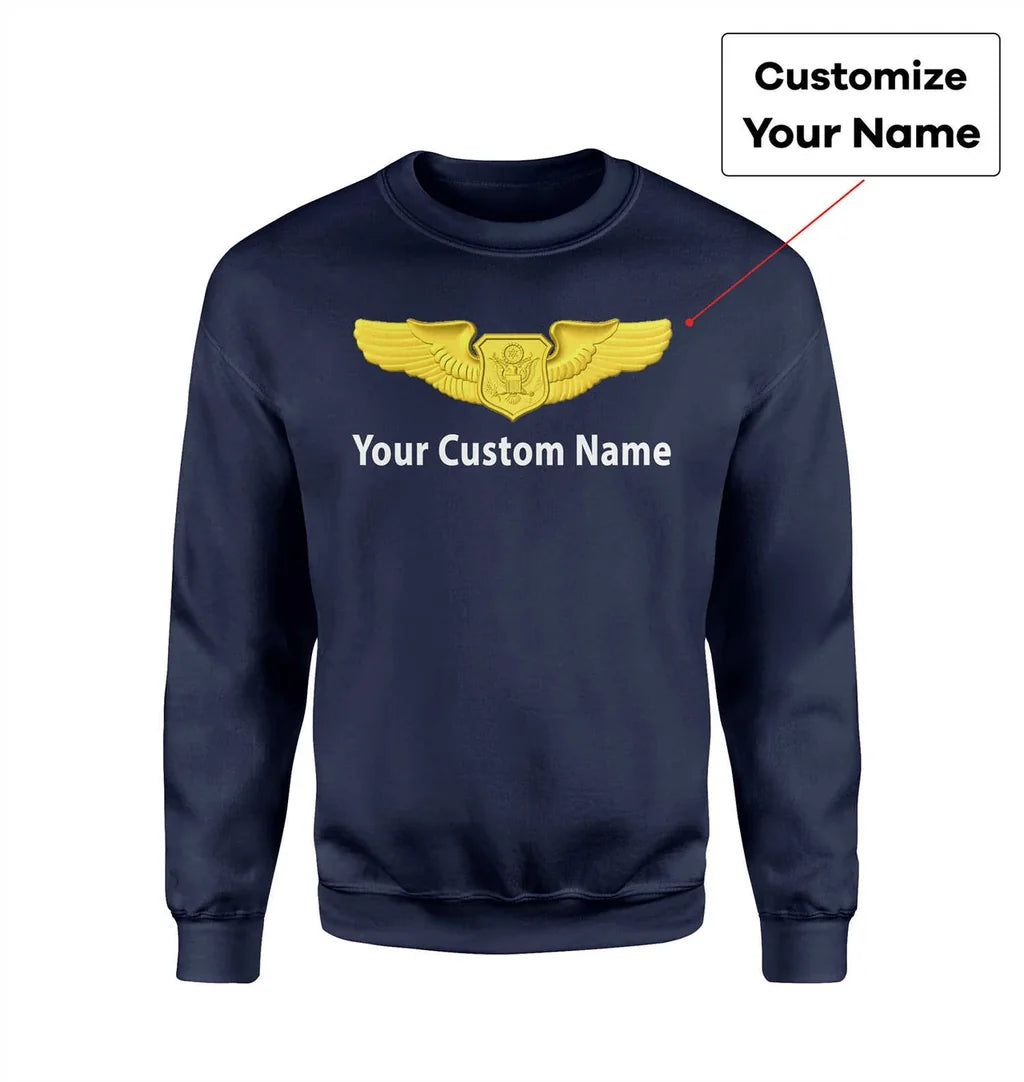Customisable US Air Force 3D Sweatshirt - view 4