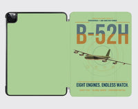 Thumbnail for B-52H Stratofortress design on light green ipad tablet case