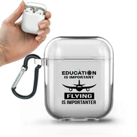 Thumbnail for Flying is Importanter AirPods transparent case - With Buckle