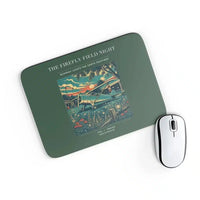 Thumbnail for VINTAGE G4400 - The Firefly Field Night - Designed Mouse Pads design on darkgreen rectangle