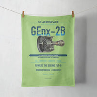Thumbnail for GEnx-2B design on light green towel