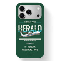 Thumbnail for Handley Page HPR.7 Dart Herald Case design on dark green iphone case