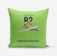 Thumbnail for Handley Page Victor B2 design on light green pillow