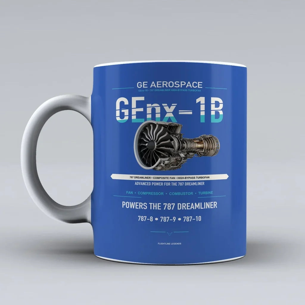 Mug design on blue genx 1b