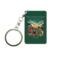 Thumbnail for VINTAGE G4135 - The Contrail Evening - Designed Key Chain design on darkgreen