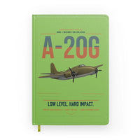 Thumbnail for A-20G Havoc design on light green notebook
