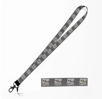 Thumbnail for Boeing 767 Engine (PW4000-94) lanyard - gray