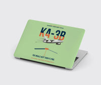 Thumbnail for KA-3B Skywarrior design on light green MacBook case
