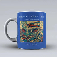 Thumbnail for VINTAGE G4042 - The Volcano Watch - Ceramic Mug design on blue
