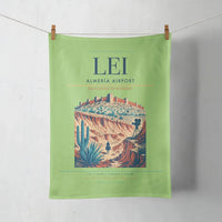 Thumbnail for Almería Airport (LEI) design on light green towel
