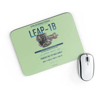 Thumbnail for CFM LEAP-1B design on light green rectangle mouse pad