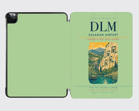 Thumbnail for Dalaman Airport (DLM) design on light green ipad tablet case